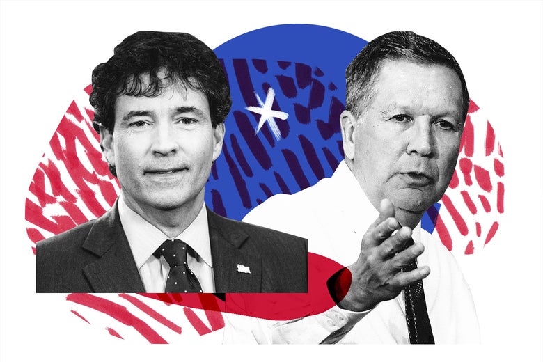 Troy Balderson and John Kasich